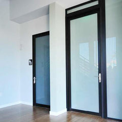 LVDUN White Internal Sliding Glass Barn Doors