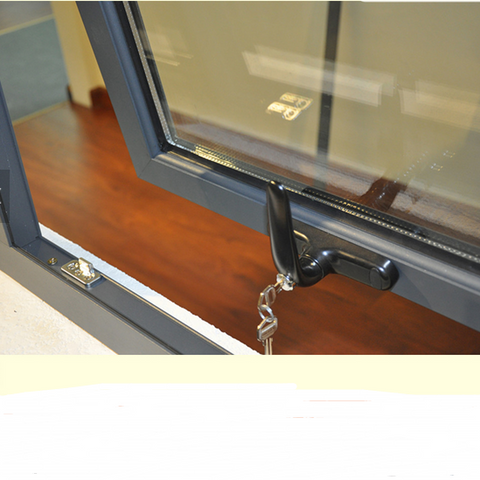 LVDUN China Customized Double Glazed Aluminium Tilt Turn Window