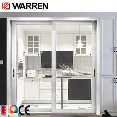 Aluminium sliding door slim profile slide gate opener glass windows and doors