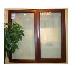 LVDUN Acceptable Powder Coated Frame Waterproof PVC Double Glazed Window