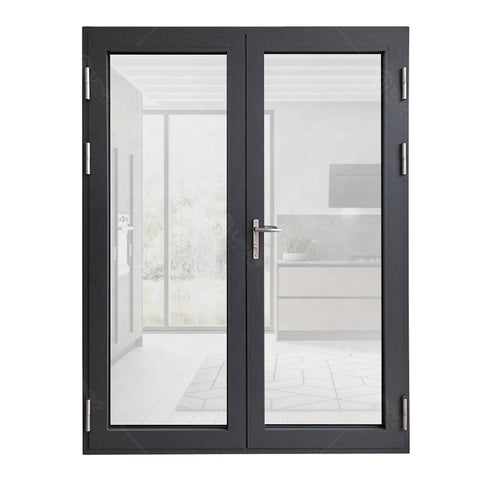 Warren 36x90 Aluminum double glass french door color customized good quality for sale