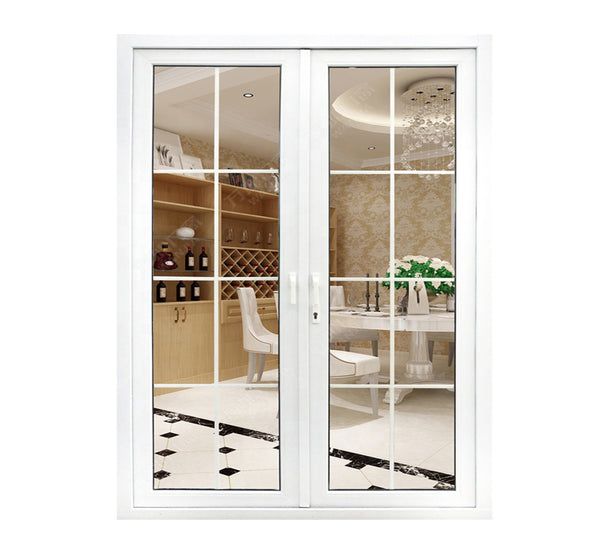LVDUN kitchen interior design PVC double swing door