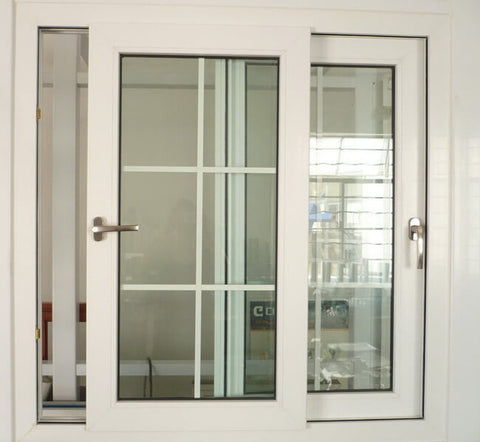 Double Glazed Aluminum Sliding Windows Drawing Window Frame Aluminium