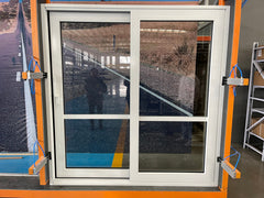 LVDUN waterproof white sliding aluminium doors