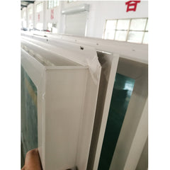 LVDUN Plastic UPVC Single Hung Window Vertical Sliding Vinyl Window