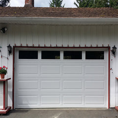 automatic aluminum frame glass panel garage doors kit