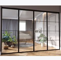 LVDUN Customizable french casement windows and steel glass doors windows