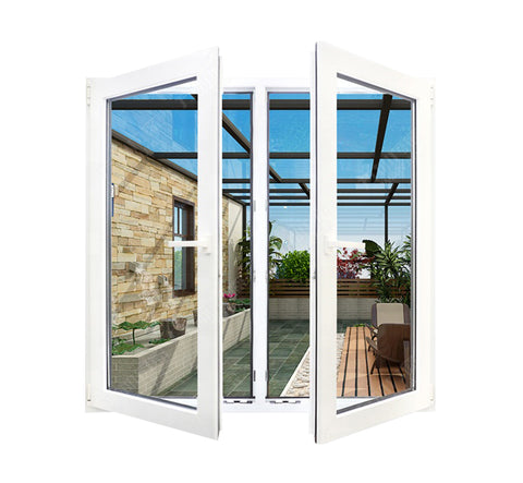 customized design impact resistant PVC swing window