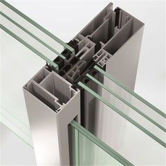 LVDUN Aluminum Thermal Break Movable Window Awning Glass Curtain Wall Price
