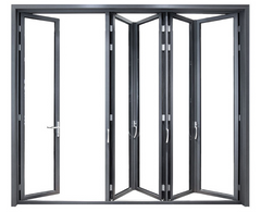 Warren High Performance Exterior Aluminium Bifold Doors Modern Patio Bi Folding Glass Door