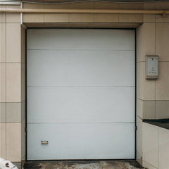 LVDUN automatic aluminum frame glass panel garage door shuttering