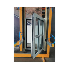 LVDUN China customized double glazed powder coating aluminium ultra narrow frame casement house windows