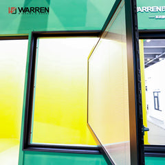 Warren 28x64 Middle hanging window aluminium strip airtight seal casement window factory directly sale