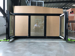 LVDUN China factory AAMA test tilt and turn aluminium casement window
