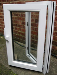 LVDUN Thermal Break UPVC Double Glazed Glass Casement Windows