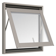 LVDUN Australia American Market Hotsale Aluminium Top Bottom Fixed Windows Inward Opening Cheap Aluminum Awning Window