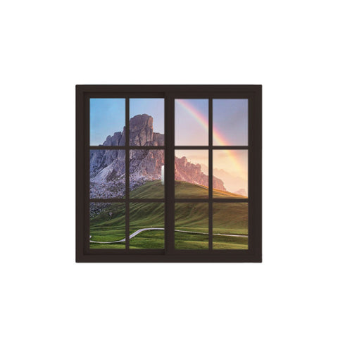 Warren 34x34 window 3 tracks latest black sliding window design aluminum profile with double glazing
