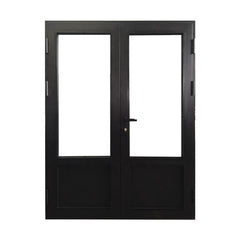 LVDUN  aluminium hinged door with double glazing triple glass  with German hardware  casement doors