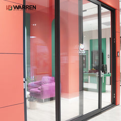 Warren 36 x 96 exterior door With Glass 96 Inch Wide Sliding Patio Doors