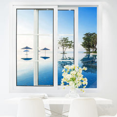 LVDUN waterproof upvc frame glass windows and doors designs