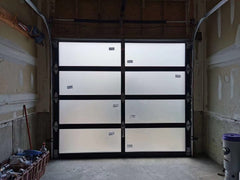 Aluminum wind resistant good quality bullet proof vertical rolling shutter garage door