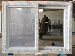 Simple Design House Customized High Quality Used Soundproof PVC Sliding Windows