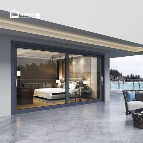 LVDUN Customizable Design Modern Design Big Large Aluminium Sliding Door Lift And Slide Door