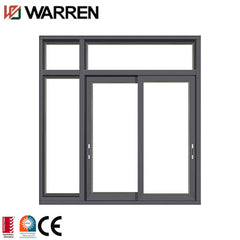 Reflective grey glass import aluminium casement window