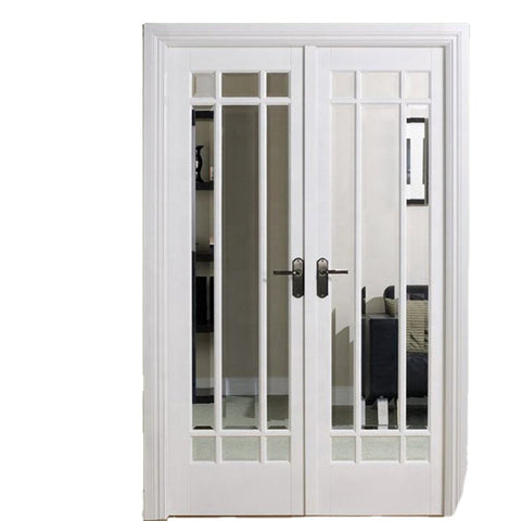 Warren fashion 110*45 french door with aluminium frame and inward open for sale