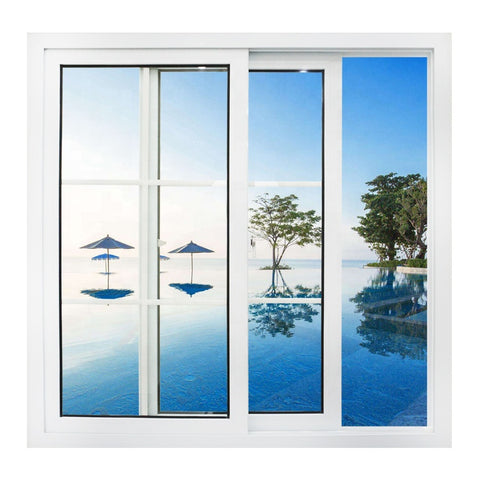 LVDUN waterproof upvc frame glass windows and doors designs