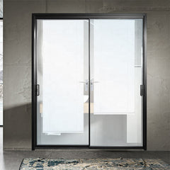 Warren new design 110*30 door aluminium sliding door parallel double glass for sale