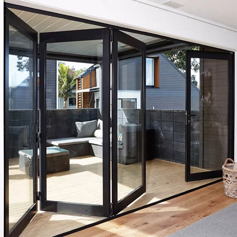 Warren exterior Low-E heat insulation aluminum door high quality aluminum glass sliding door for home