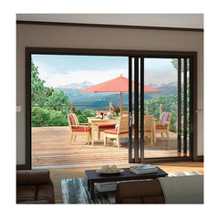 LVDUN NFRC AS2047 Standard Powder Coated Economical Double Glazed Aluminium Sliding aluminum hurrica Window for Sale