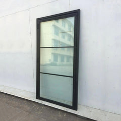 LVDUN Hot selling customized design wrought iron french door with glazed glass