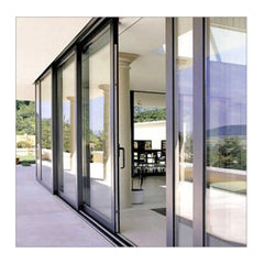 LVDUN Custom 96 X 80 Glass Aluminum Sliding Door System Living Dressing Room Sliding Door