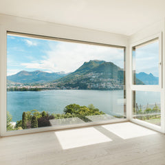 LVDUN High Quality Energy Saving Residential Window High-tech Glass Door Windows