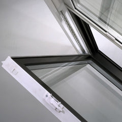 LVDUN vertical sliding double/single hung sash window china vinyl upvc window