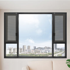 Warren 24x60 window aluminium strip airtight seal casement window for home and office use