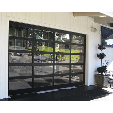 LVDUN good quality industrial automatic overhead galvanized steel rolling shutter garage door