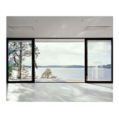 LVDUN NFRC AS2047 Standard Powder Coated Economical Double Glazed Aluminium Sliding aluminum hurrica Window for Sale