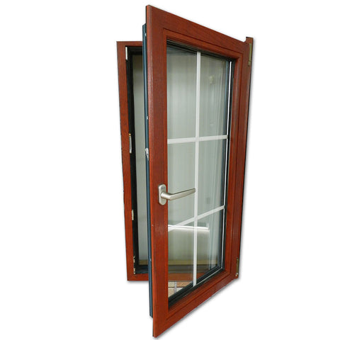 Customized Modern Aluminum Frame Tempered Glazed Glass Casement Windows