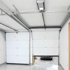 Modern Industrial Overhead garage door garage door with door