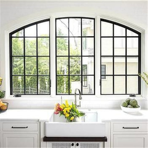 LVDUN Aluminium Alloy Large Casement Windows Aluminum Casement Window With Mosquito Net