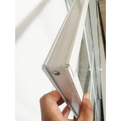 Tempered Glass PVC Sliding Windows Weatherproof White Vinyl Sliding Windows