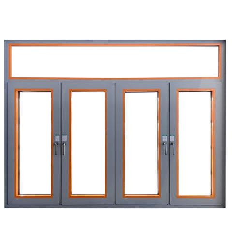 LVDUN  high-end quality aluminium tilt and turn windows with flush sash casement window