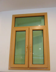 LVDUN High Quality Double Glazed Glass Aluminum Profile Casement Window