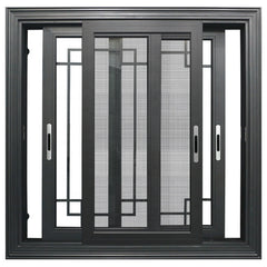 LVDUN aluminum alloy tempered glass sliding window