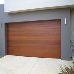 LVDUN Steel new black sectional panel garage door