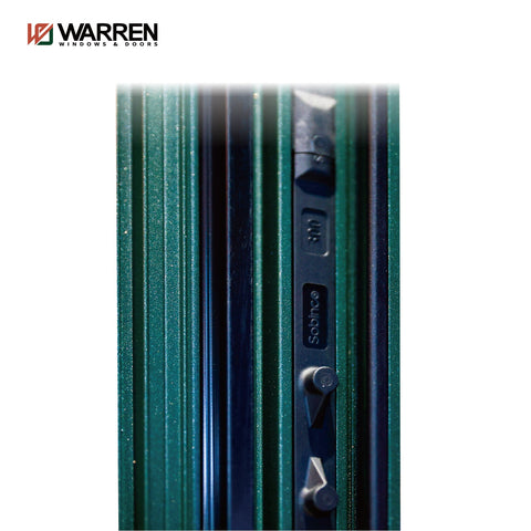 Warren High Quality Energy Efficient Thermal Break Aluminum Double Glazed Casement House Windows for sale