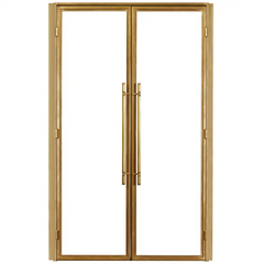 Copper frame Adjustable Heavy Duty Aluminum D8016 for Commercial Wooden Sale Max Style Surface Technical door